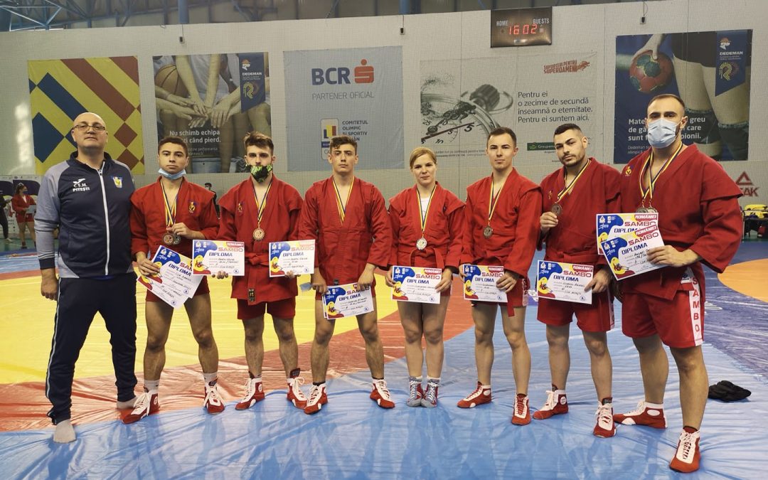 Sportivii secţiei de sambo de la CSM Piteşti s-au evidenţiat în Cupa României, cucerind 11 medalii