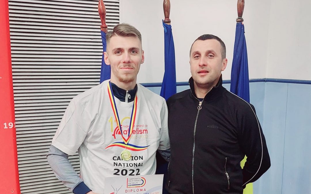 Mihai Sorin a obținut locul I la Campionatul Național de Atletism