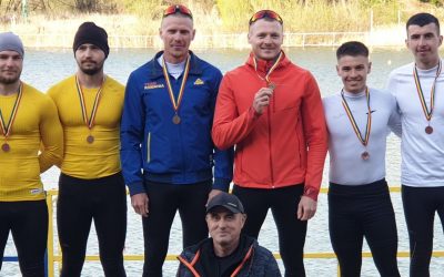 Medalii pentru sportivii de la CSM Pitești la Cupa României la kaiac-canoe