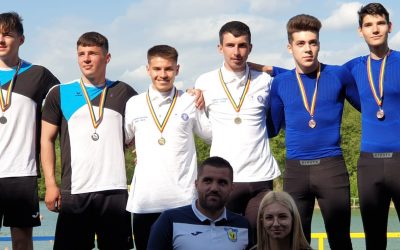 Primele medalii pentru sportivii de la CSM Pitești la Campionatul Național de Primăvară pentru juniori 1 la kaiac-canoe