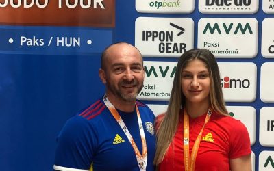 Judoka Florentina Ivănescu, argint la Europeanul din Ungaria și calificare la Mondialul din Ecuador