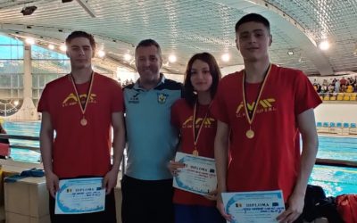 5 medalii pentru înotătorii de la CSM Pitești la Cupa Bistriței