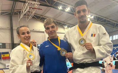 Medalii pentru sportivii de la CSM Pitești la Campionatul Balcanic de Judo