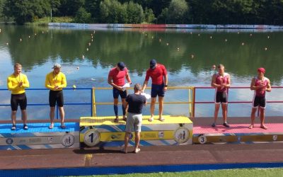 9 medalii pentru sportivii de la CSM Pitești la Campionatele naționale de viteză kaiac-canoe