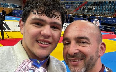 Medalie de bronz pentru Darius Georgescu de la CSM Pitești la Campionatul european de judo