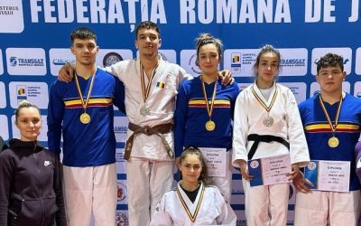 Șase medalii pentru judoka de la CSM Pitești la Campionatul național de juniori