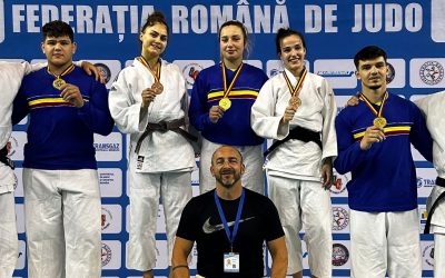 Opt medalii pentru sportivii de la CSM Pitești la Campionatul Național de Judo