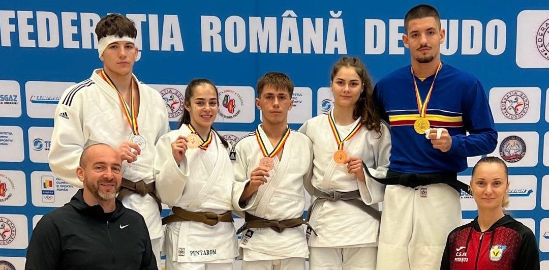 Medalii pentru sportivii de la CSM Pitești la Campionatul Național de Judo