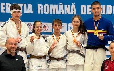 Medalii pentru sportivii de la CSM Pitești la Campionatul Național de Judo