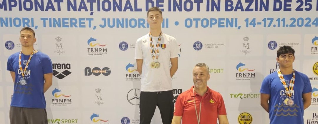 Alte medalii pentru înotătorii piteșteni la Campionatele Naționale